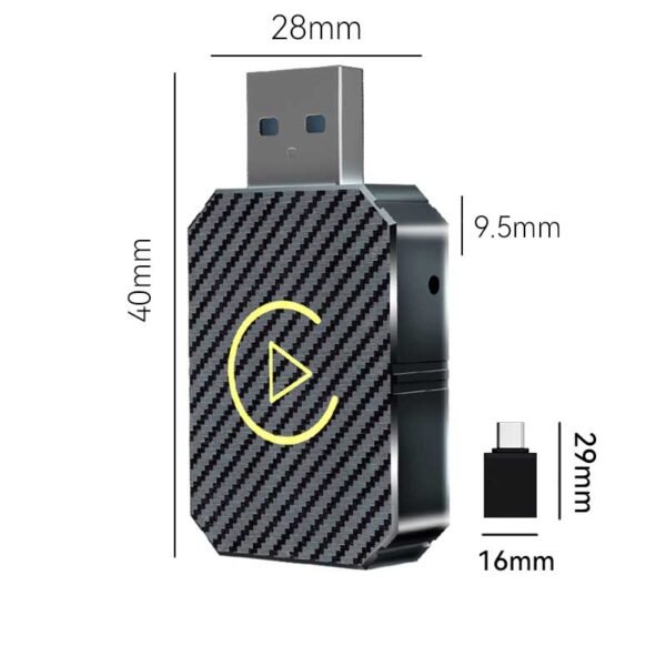 Metal Wireless Carpaly Adapter - 图片 3